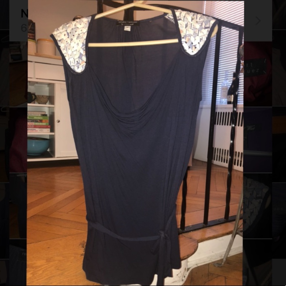 Navy blue shirt, beautiful condition!